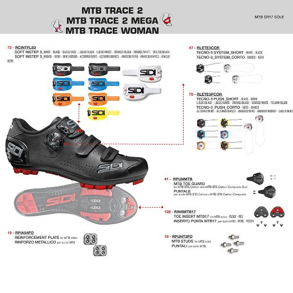 Sidi MTB Trace 2 Fietsschoenen Mannen - Maat 42