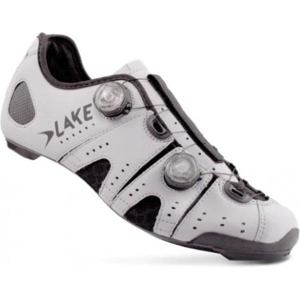 Lake Wielrenschoenen CX241 maat 44 Silver/Grey