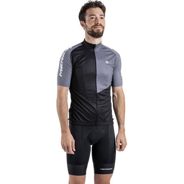 Merida Razor Fietsshirt Zwart/Grijs Maat S