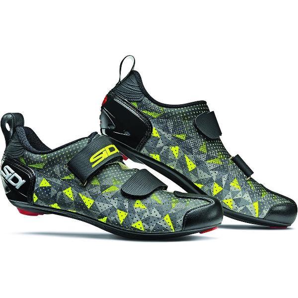 Sidi T5 Air Carbon Raceschoenen Groen EU 44 Man