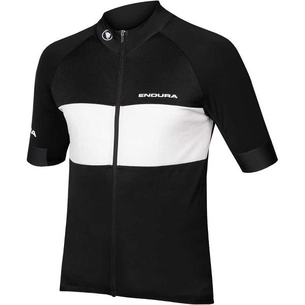 Endura Fs260-pro Ii Athletic Fit Jersey Met Korte Mouwen Zwart 2XL Man