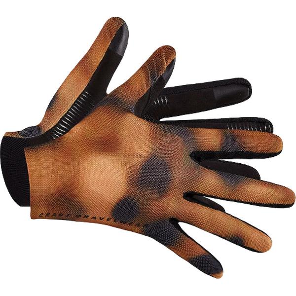 Craft ADV Gravel Glove fietshandschoenen oranje met zwart