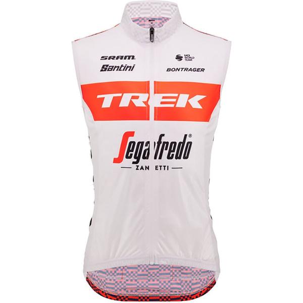 Santini Trek Segafredo 2023 Gilet Wit XS Man