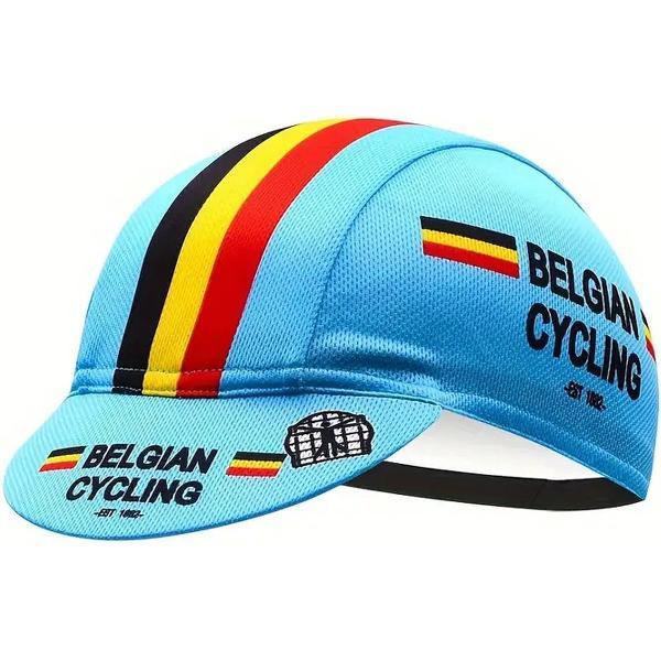 Wielrenpetje België | Wielren cap | Wielrenners Pet | Fiets Petje | Fietspetje Blauw | EK WK | BE