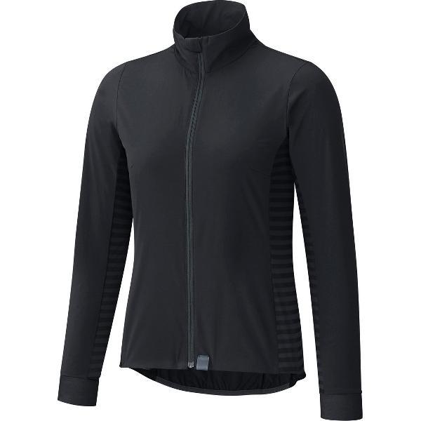 Shimano Sumire Windbreaker Fietsjack Zwart Dames-S