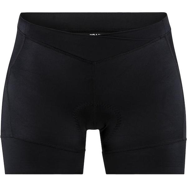 Craft Fietsbroek Kort Zonder Bretels Dames Zwart - ESSENCE HOT PANTS W BLACK - M