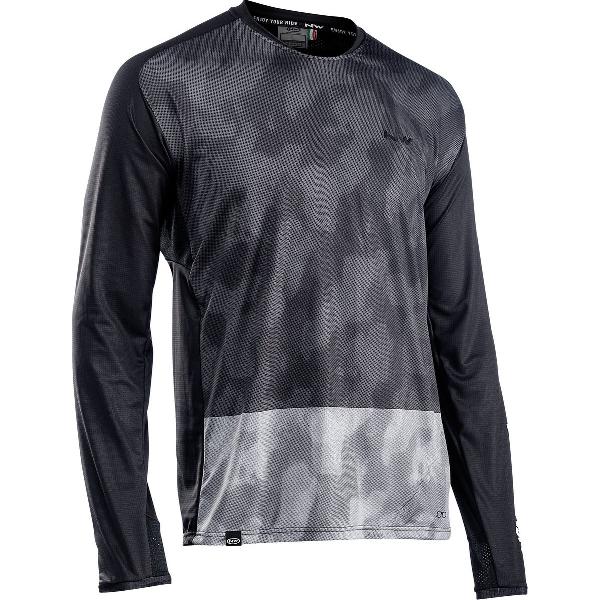 Northwave Edge Longsleeve Jersey Heren, zwart/grijs