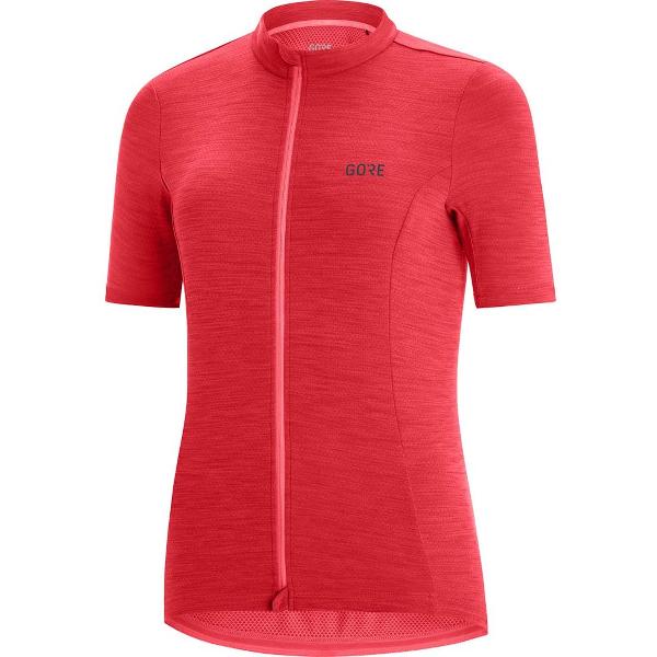 Gore® Wear C3 Korte Mouwen Fietsshirt Rood L Vrouw