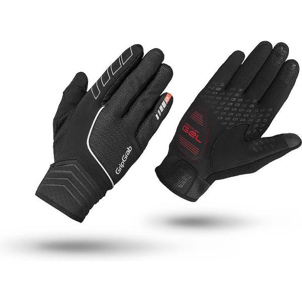 GripGrab - Hurricane Windproof Midseason Glove - Zwart - Unisex - Maat S