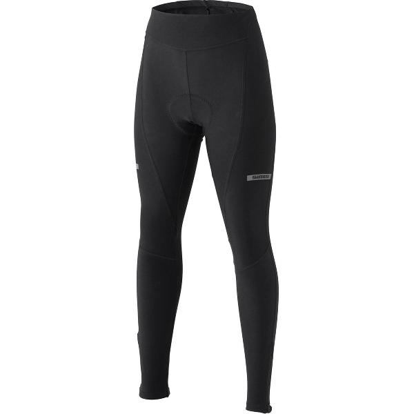 Shimano Performance Winter Fietstight Dames Fietsbroek - Maat L - Vrouwen - zwart