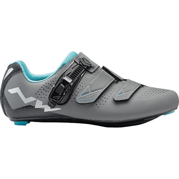 Northwave Verve 2 SRS schoenen Dames grijs/turquoise Schoenmaat 38