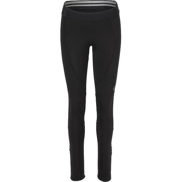 AGU Lange Fietsbroek zonder Zeem II Essential Dames Windproof - Zwart - XL - Met winddichte panelen