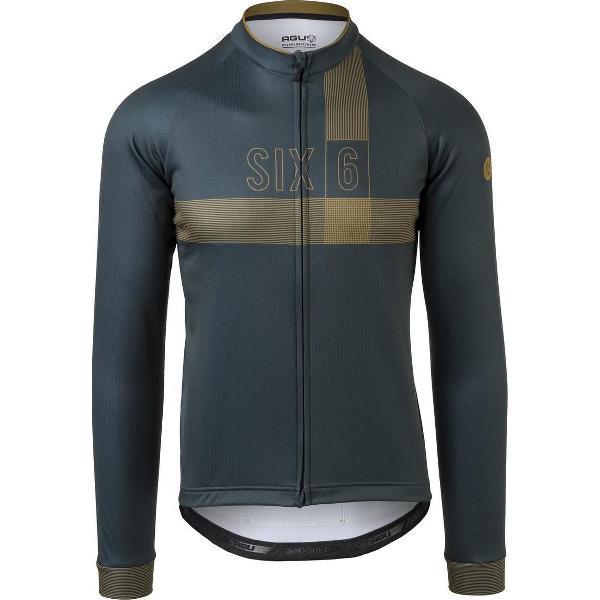 AGU Classic Fietsshirt Lange Mouwen II SIX6 Heren - Groen - XXL