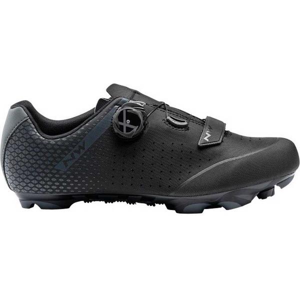 Northwave Origin Plus 2 Brede Mtb-schoenen Zwart EU 42 Man