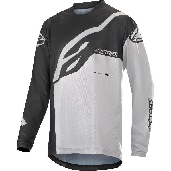 Alpinestars Racer Factory Langarm Enduro Trui Wit,Zwart 9-10 Years Jongen