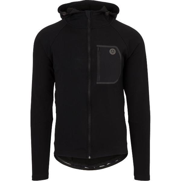 AGU Shell Hoodie MTB Heren DWR - Zwart - L