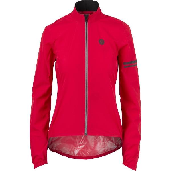 AGU Fiets Regenjack Essential Dames - Rood - XS