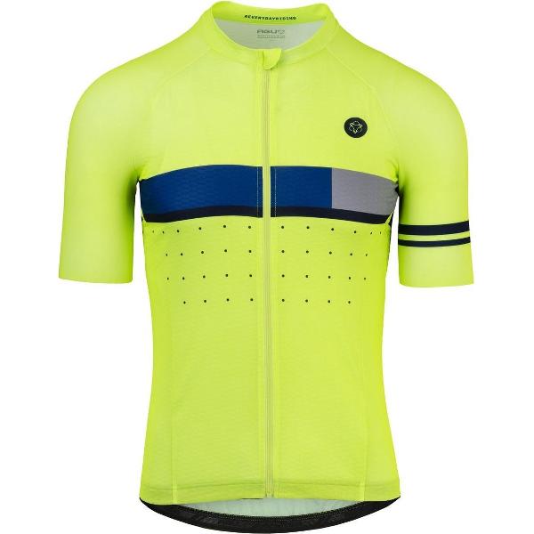 AGU Classic Fietsshirt Essential Heren - Flou Geel - S