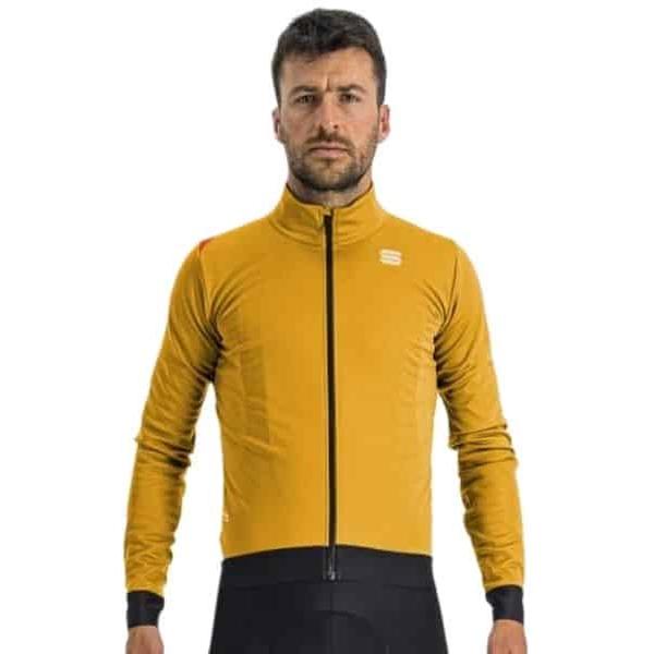 Sportful Fietsjack waterafstotend heren Goud - FIANDRE PRO MEDIUM JACKET DARK GOLD - L