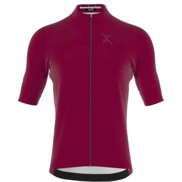 Sport2x T-Pro Icon Shirt Korte Mouw Bordeaux Rood