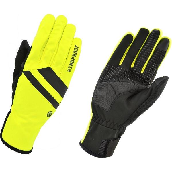 AGU Windproof Handsschoenen Essential - Fluo Geel - XS