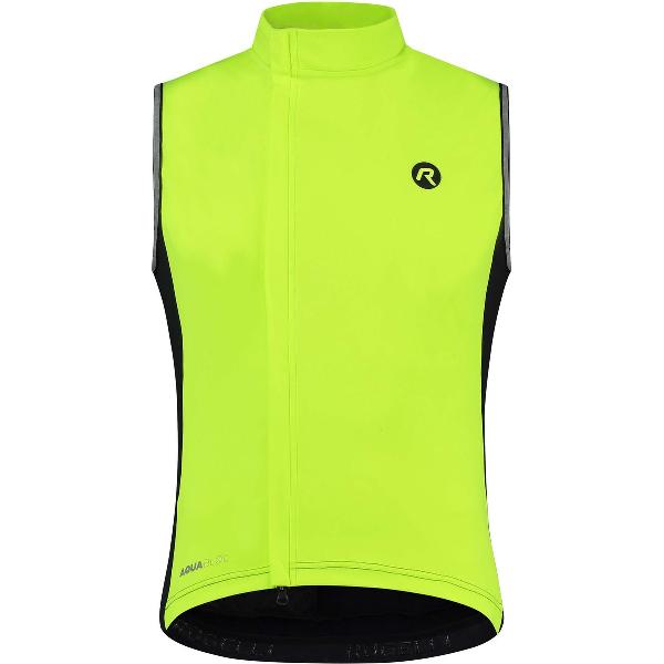 Rogelli Essential Mouwloos Fietsjack - Heren - Fluor Geel - Maat 2XL