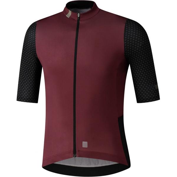 Shimano Fietsshirt Korte Mouwen Evolve Heren Rood-M