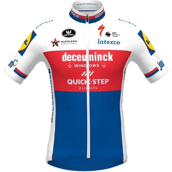 Deceuninck Quick-Step Vermarc 2021 TSJECHIE Kampioen Korte Mouwen Aero SP.L Maat XXL