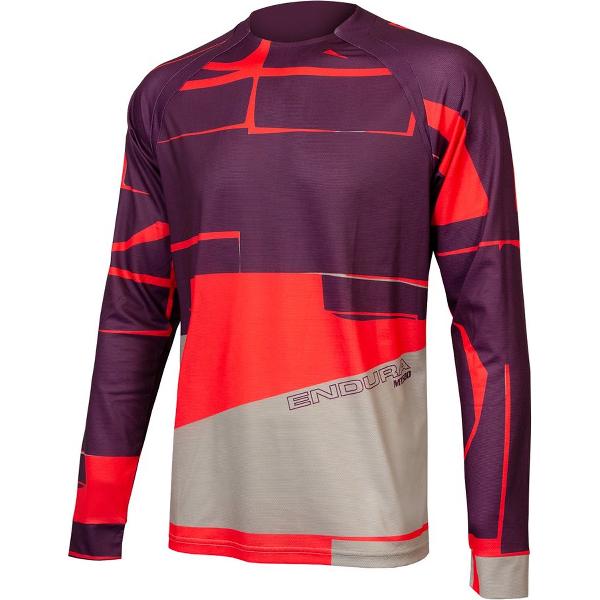 Endura Mt500 Ltd Enduro-trui Met Lange Mouwen Rood XL Man