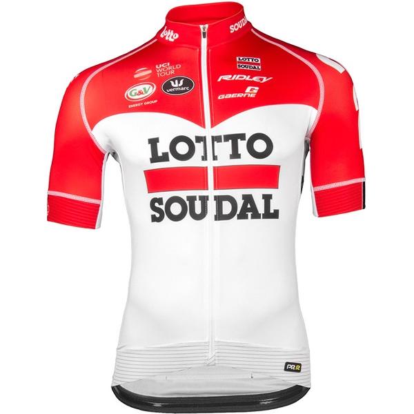 Vermarc Lotto Soudal PRR Fietsshirt Met Korte Mouwen 2018