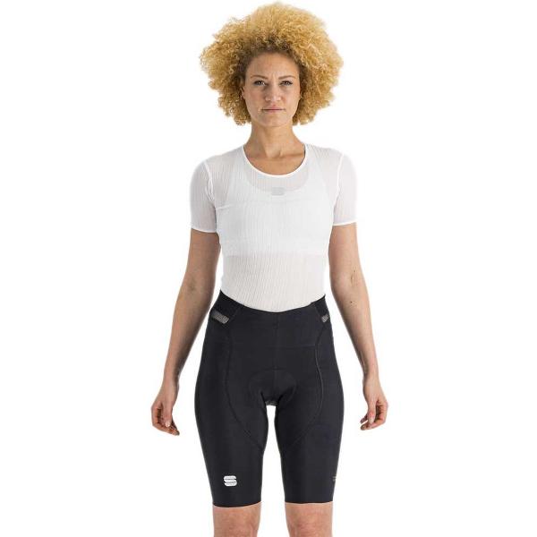 Sportful CLASSIC korte fietsbroek zonder bretels Dames Black Bronze - Vrouwen - maat S