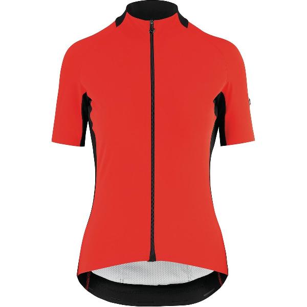 assos LAALALAIEVO Fietsshirt korte mouwen Dames rood/wit Maat S