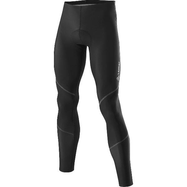 Loeffler fietsbroek lang M Bike Tights Thermo Elastic voor heren - Zwart