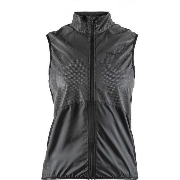 Craft Glow Vest Fietsjack - Dames - Maat S - Black/Zwart