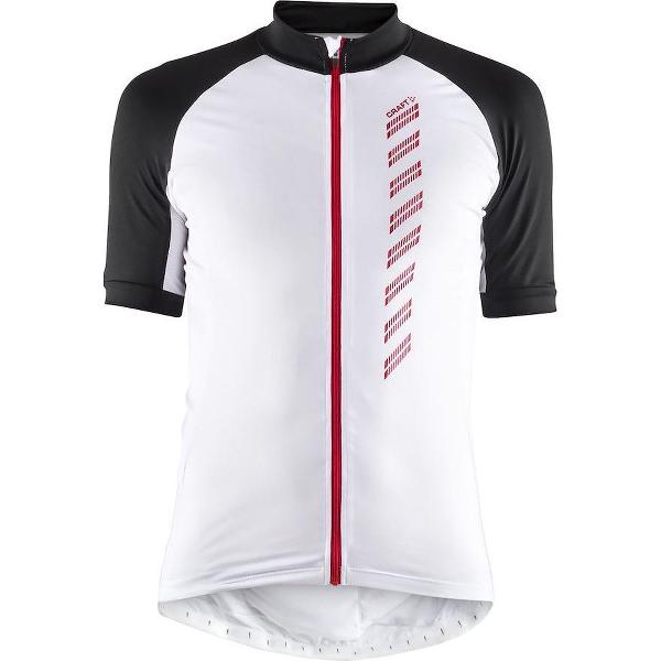 Craft Velo Jersey 2.0 M Fietsshirt - Heren - Maat M - White/Black