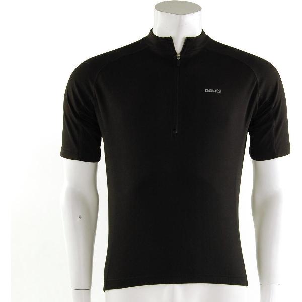 Agu Initio - Sportshirt - Heren - Maat M - Zwart