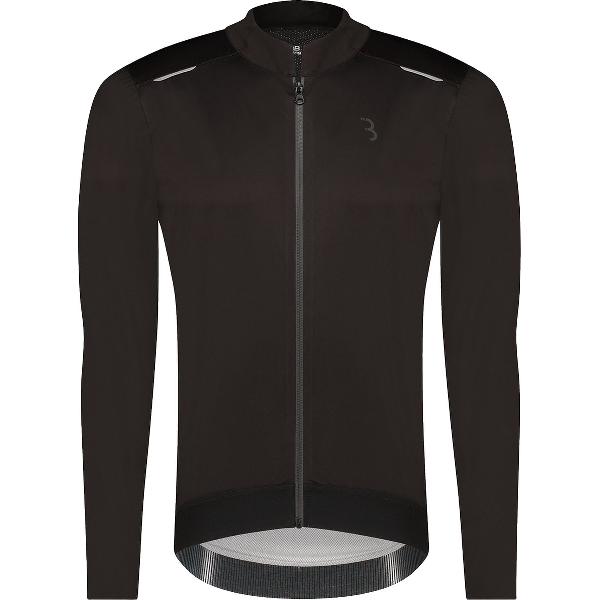 BBB Cycling Stormshield 3.0 Fietsjack Heren - Wielren Fietsjack - Windjack Heren Wielrennen - Waterdicht Wielrenjack - Zwart - Maat XL - BBW-482