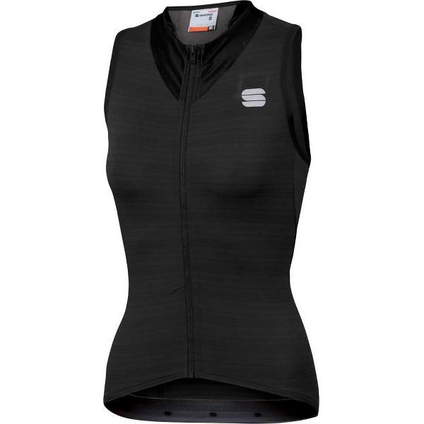 Sportful Fietsshirt Mouwloos voor Dames Zwart - SF Kelly W Sleeveless Jersey-Black - L