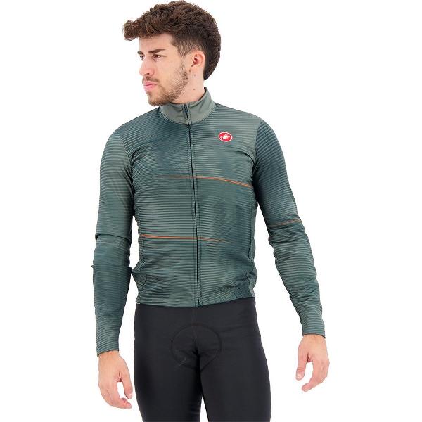 Castelli Raffica Jersey Met Lange Mouwen Grijs L Man