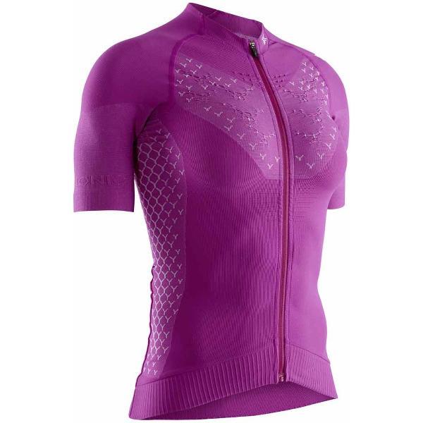 X-bionic Twyce 4.0 Korte Mouwen Fietsshirt Paars S Vrouw