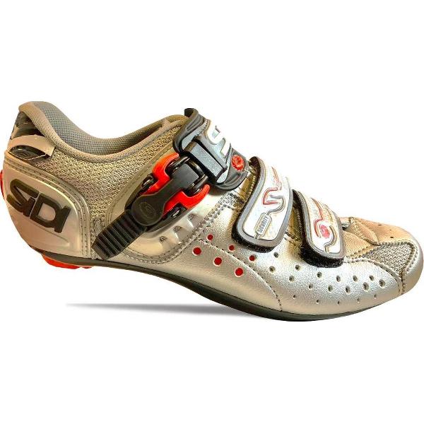 Sidi Scarpe Genius 5 - Racefietsschoenen - Steel Zilver - Maat 36