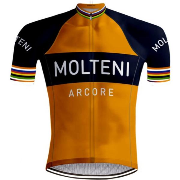 Retro Wielershirt Molteni Oranje - REDTED (S)