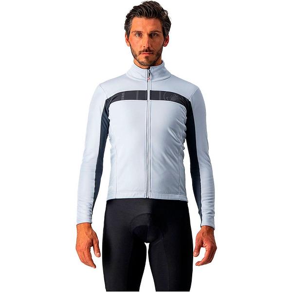 Castelli MORTIROLO VI fietsjas Silver Gray - Mannen - maat M