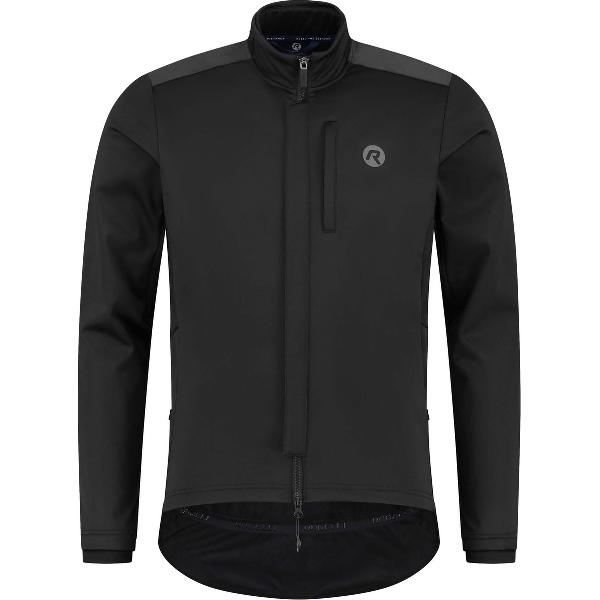 Rogelli Deep Winter Fietsjack Winter - Heren - Zwart - Maat 2XL