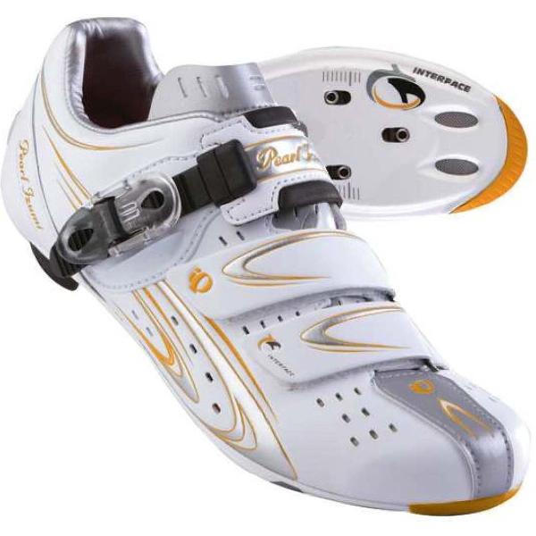 Wielerschoenen / Fietsschoenen PEARL IZUMI W Elite RD III White-Zilver, Dames, Maat 36 (LET OP: vallen ca. 1 maat kleiner dan normale schoenmaat)