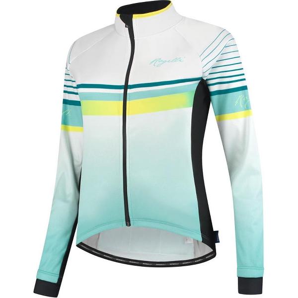 Rogelli Ds Winterjack Impress Turquoise/Geel S