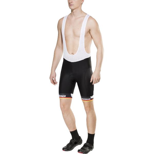 Bioracer Germany Race Proven fietsshorts zwart Maat XXL