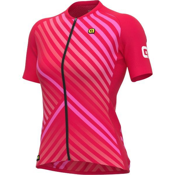 Ale Dames Fietsshirt Korte Mouwen PRR Fast - Roos - M - Valt klein