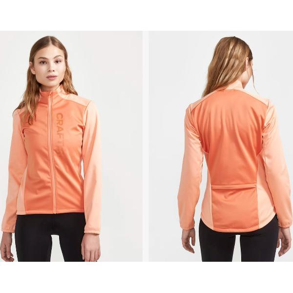 Craft - Core Bike SubZ Jacket - Oranje - Dames - Maat M