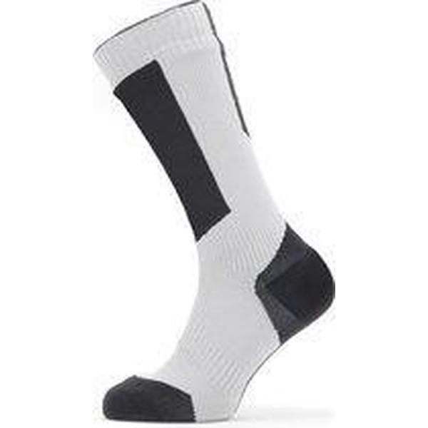 Sealskinz Waterproof Cold Weather Mid Length Sock with Hydrostop Fietssokken Unisex - Maat XL